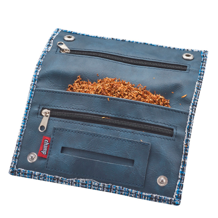 TABAQUERA CHAMP TOBACCO POUCH FABRIC 1X12