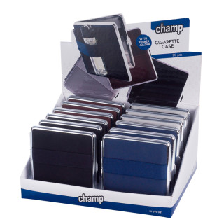 PITILLERA CIGARRILLOS CHAMP CIG CASE WITH RUBBER HOLDER 1X12 2