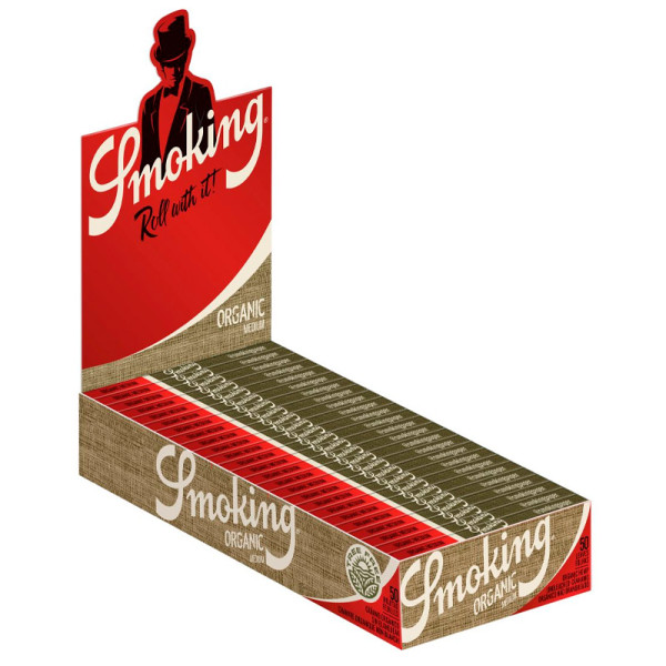 Papel Smoking 70mm. Nº 8 orgánico 50 Uds.