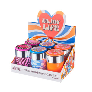 CENICERO DE COCHE CHAMP GOOD VIBES 1X6