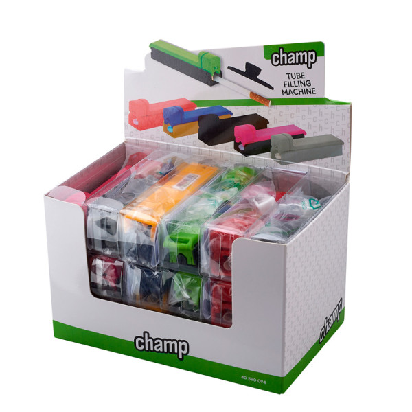 MÁQUINA INYECTORA CHAMP TUBE FILLING CLASSIC 84CM COLOR SURTIDO 1X18
