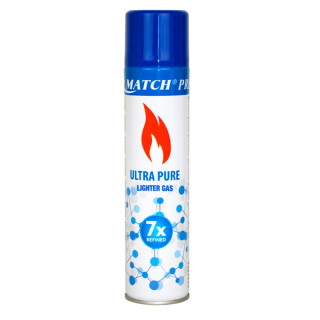 GAS ULTRA PURE SILVER MATCH 300ML 1X12