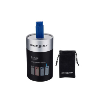 ENCENDEDOR SILVER MATCH VIENNE JET FLAME 1X6