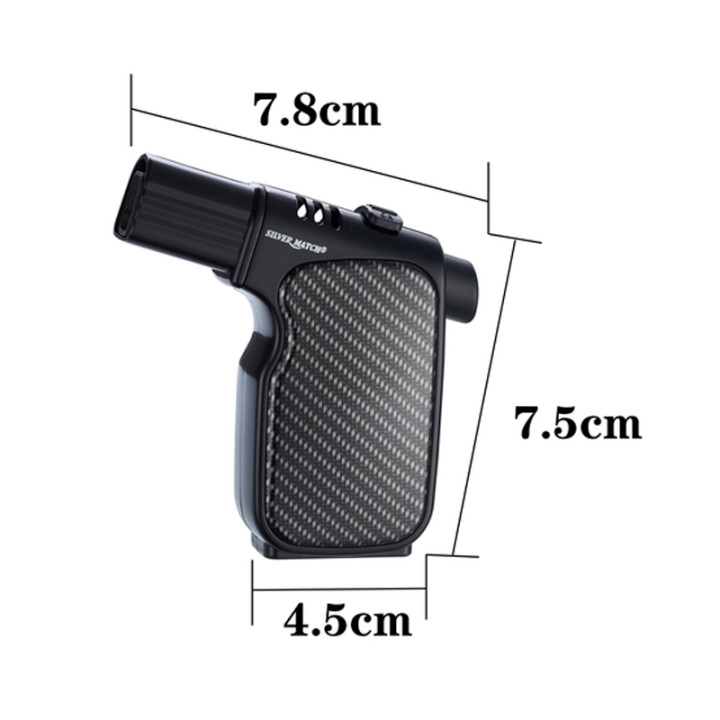 ENCENDEDOR SILVER MATCH PRAGUE JET FLAME 1X2