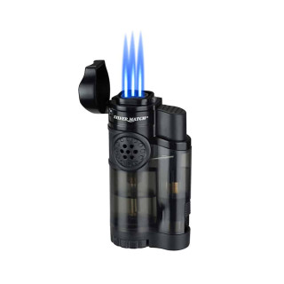 ENCENDEDOR SILVER MATCH EDIMBOURG 3 JET FLAME 1X6
