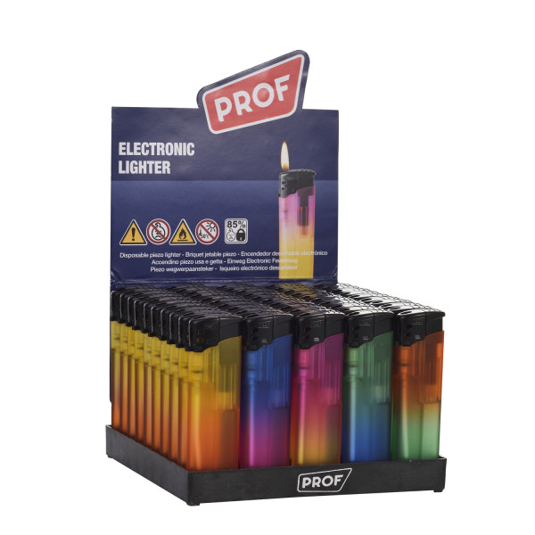 ENCENDEDOR PROF RUBBER GRADIENT ELECT LIGHTER DL 1X50