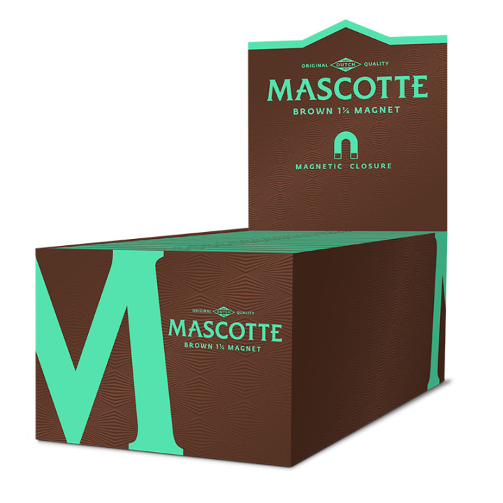 Papel Mascotte magnético 1 1/4 brown 50uds.