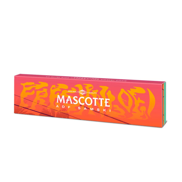 Papel Mascotte brown fresh Vloei Slim con tips 26u