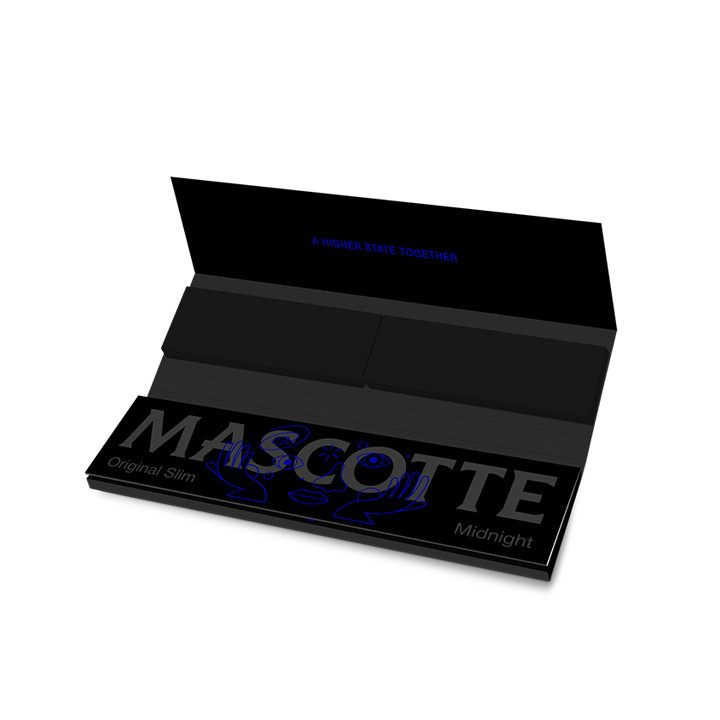 PAPEL MASCOTTE MIDNIGHT ORIGINAL SLIM MAGNETICO + TIPS 1X26