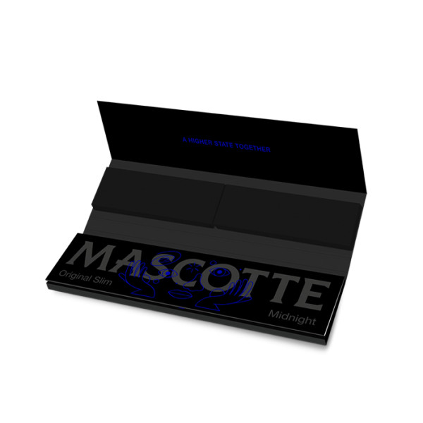 PAPEL MASCOTTE MIDNIGHT ORIGINAL SLIM MAGNETICO + TIPS 1X26