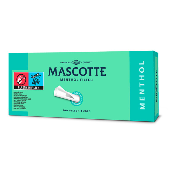 Tuboas Mascotte menthol 100uds