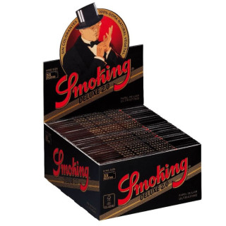 PAPEL SMOKING KING SIZE BLACK DE LUXE 1X50 2