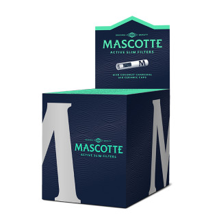 Filtros Mascotte carbón activo cartón 20uds. 2