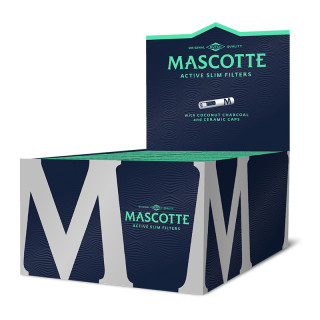 Filtros Mascotte carbón activado 34 6mm 10uds 2