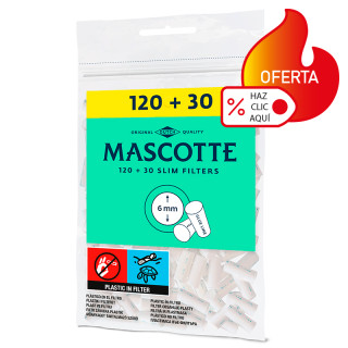 Filtros Mascotte slim 150uds.