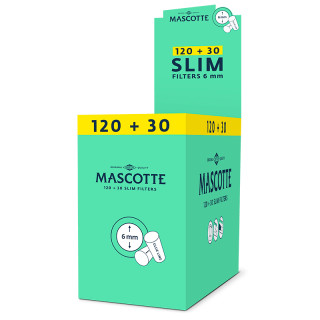 Filtros Mascotte slim 150uds. 2