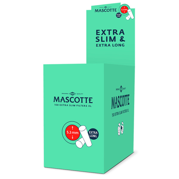 Filtros Mascotte extra slim extra long 20uds.