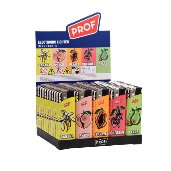 ENCENDEDOR PROF DEC.  SEXY FRUITS ELEC.  1X50