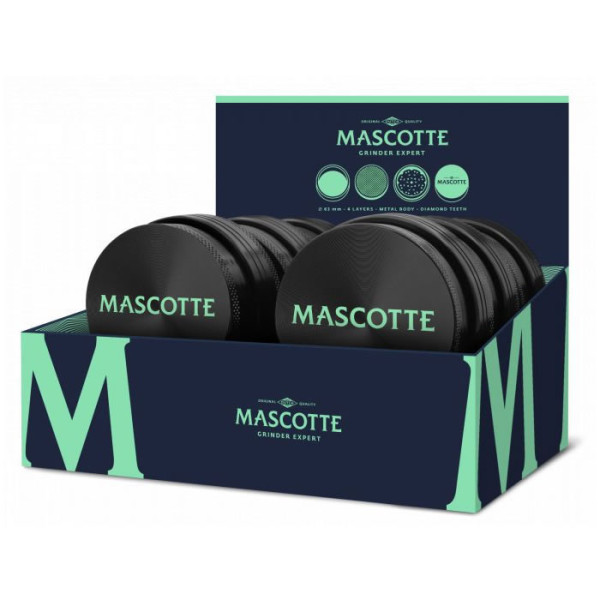 Grinder Mascotte metálico Expert 63mm 6uds.