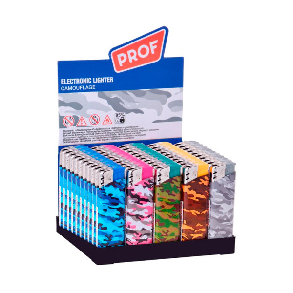 ENCENDEDOR PROF  DEC.  CAMOUFLAGE ELECT 1X50