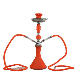 SHISHA EXP. NARANJA 48CM 2 MANGUERAS