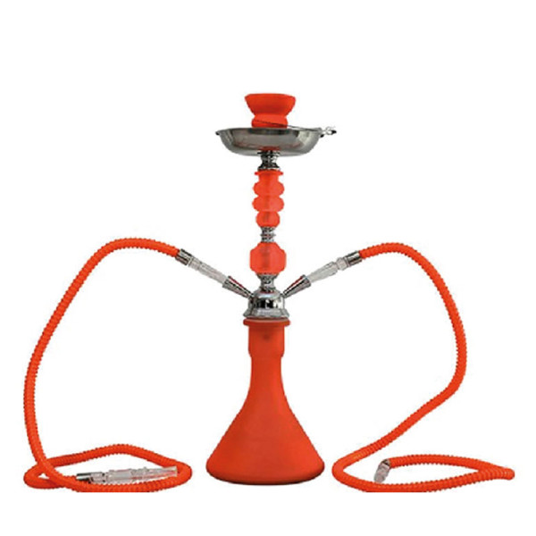 SHISHA EXP. NARANJA 48CM 2 MANGUERAS