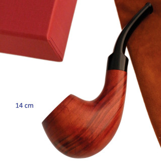 PIPA DE MADERA CLARA 14 CM. MOD 46779 1 UD