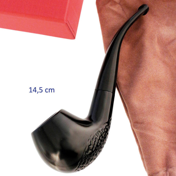 PIPA DE MADERA OSCURA 14,5 CM. MOD 46790 1UD