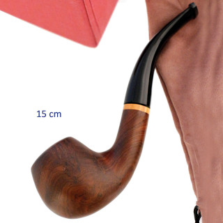 PIPA DE MADERA OSCURA 15 CM. MOD 46791 1 UD