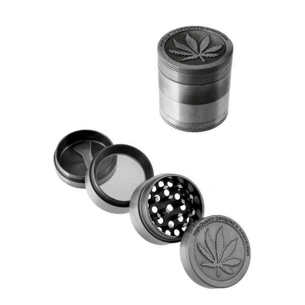 GRINDER KAÑAMERO METÁLICO 4 PARTES Ø4 X 4,1 CM. 1 Ud