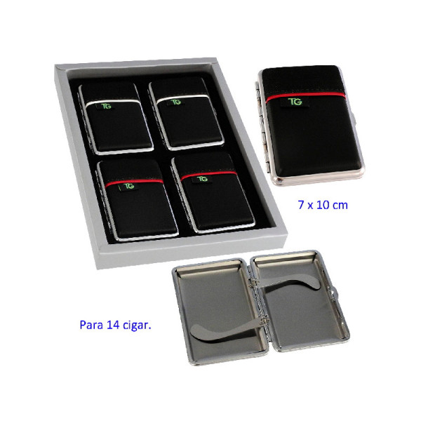 PITILLERA PARA CIGARRILLOS TARGARD 7X10CM 14CIG 1X4