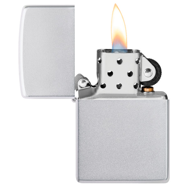 ENCENDEDOR ZIPPO 205 REG. SATIN CHROME