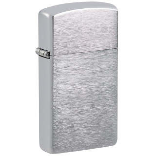 ENCENDEDOR ZIPPO SLIM BRUSHED CHROME