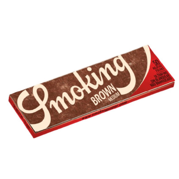 PAPEL SMOKING 1 1/4 + TIPS BROWN 1X24