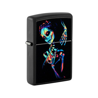 ENCENDEDOR ZIPPO 218 UV SKELETON DESIGN