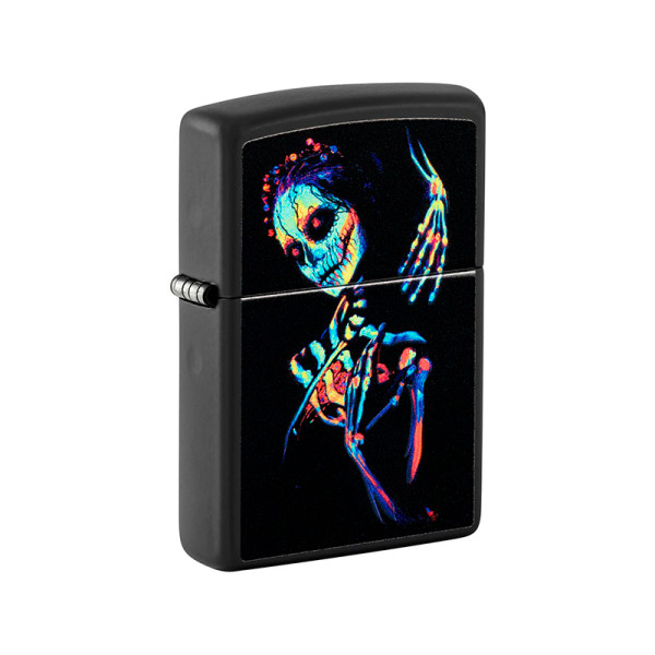 ENCENDEDOR ZIPPO 218 UV SKELETON DESIGN
