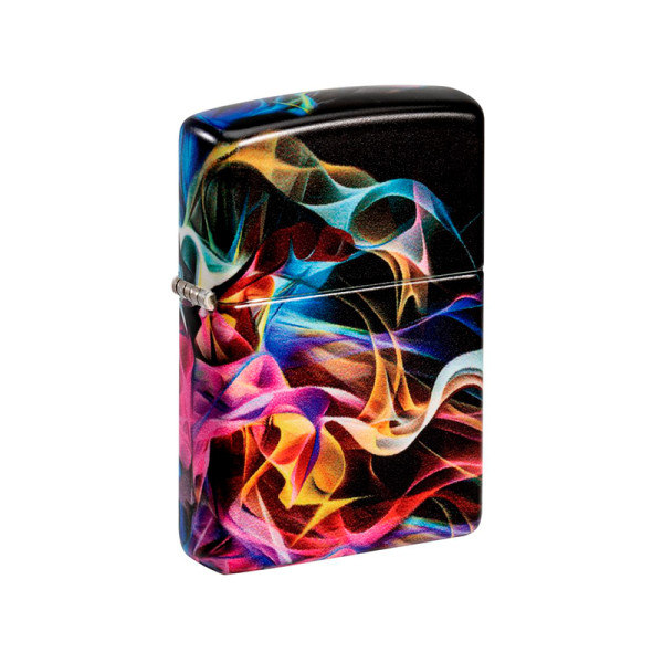 ENCENDEDOR ZIPPO ABSTRACT SMOKE DESIGN