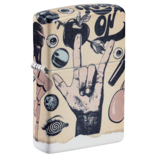 ENCENDEDOR ZIPPO TATTO ART DESIGN MATTE