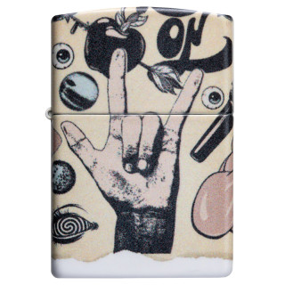 ENCENDEDOR ZIPPO TATTO ART DESIGN MATTE 2