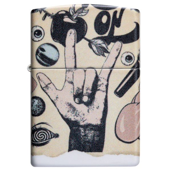 ENCENDEDOR ZIPPO TATTO ART DESIGN MATTE