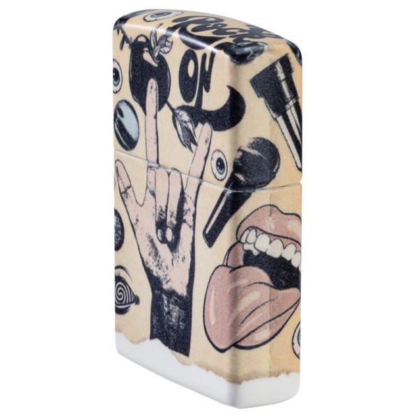 ENCENDEDOR ZIPPO TATTO ART DESIGN MATTE