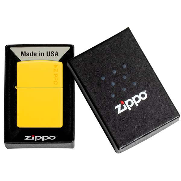 ENCENDEDOR ZIPPO SUNFLOWER WITH ZIPPO LOGO