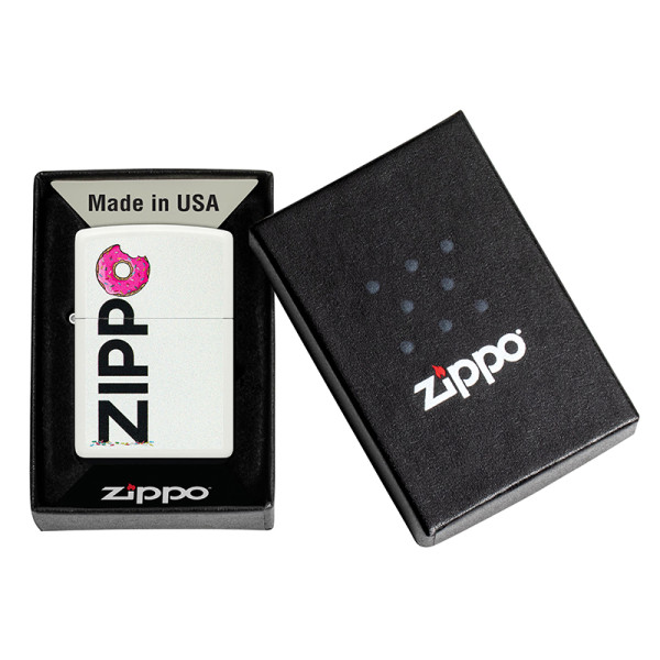 ENCENDEDOR ZIPPO 214 DONUT DESIGN