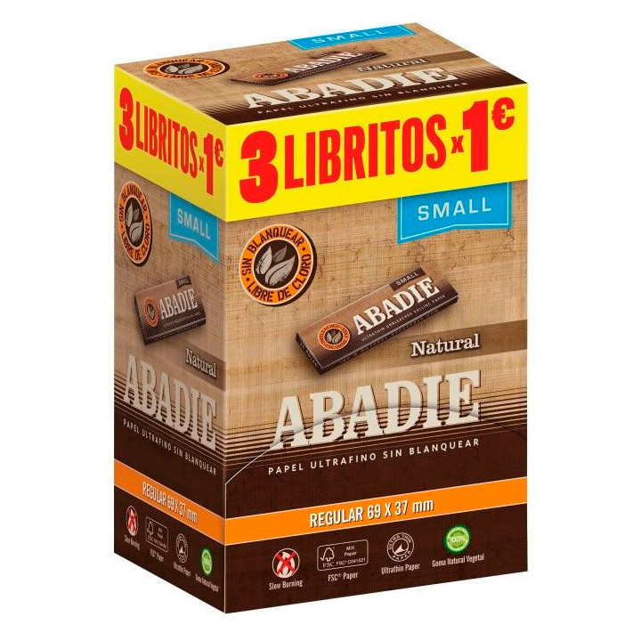 PAPEL ABADIE NATURAL REGULAR DISPENSADOR 3X1€ 1X240