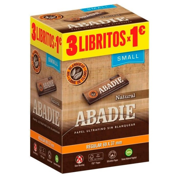 PAPEL ABADIE NATURAL REGULAR DISPENSADOR 3X1€ 1X240
