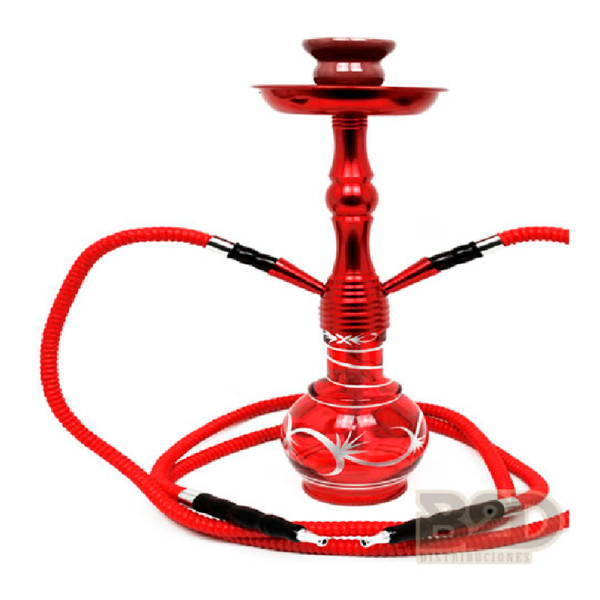 SHISHA EL NEFES TOPMARK 1 MANGUERA 47CM NARANJA