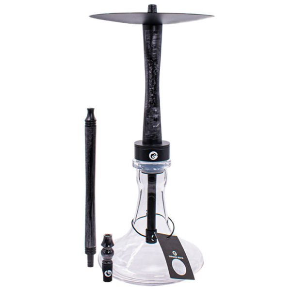 SHISHA CHAMELEON CRAZY 1 MANGUERA 48CM NEGRA Sin-Caz