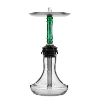 SHISHA MOZE BREEZE 1 MANGUERA 40CM VERDE CRISTAL  S/C S/M***ART. LIQUIDACIÓN***