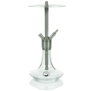 SHISHA STEAMULATION PRIME HOOKAH 1 MANGUERA 45CM CLEAR