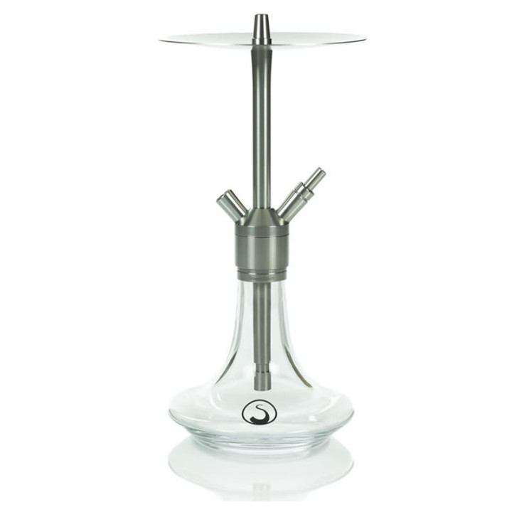 SHISHA STEAMULATION PRIME HOOKAH 1 MANGUERA 45CM CLEAR